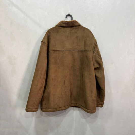 Casaco Castanho Forrado Masculino – Tamanho Único