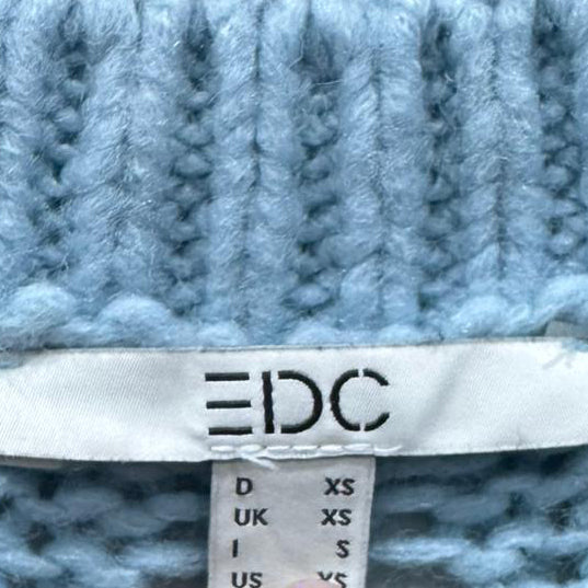 Camisola de Malha Vazado Azul Bebé – EDC – Tamanho XS