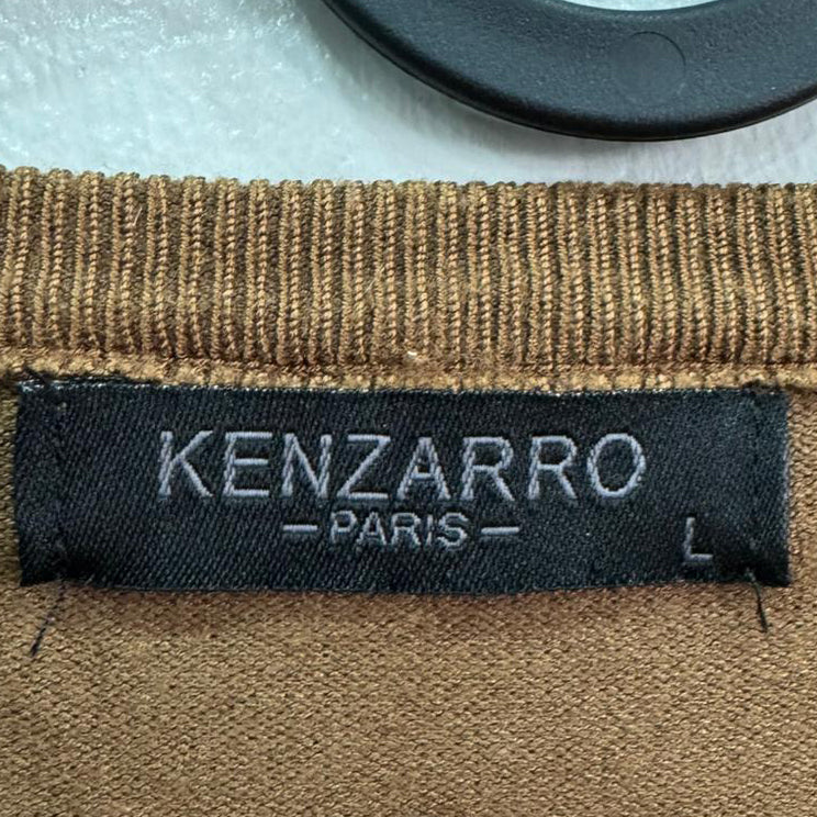 Suéter Kenzarro Paris Castanho – Tamanho L – Grade A