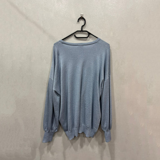 Camisola azul cintilante – Tamanho XXL