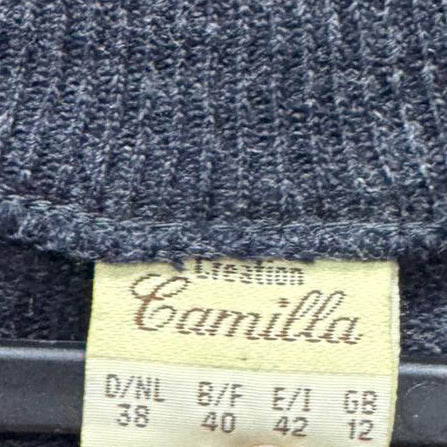 Camisola preta Camilla – Tamanho 38