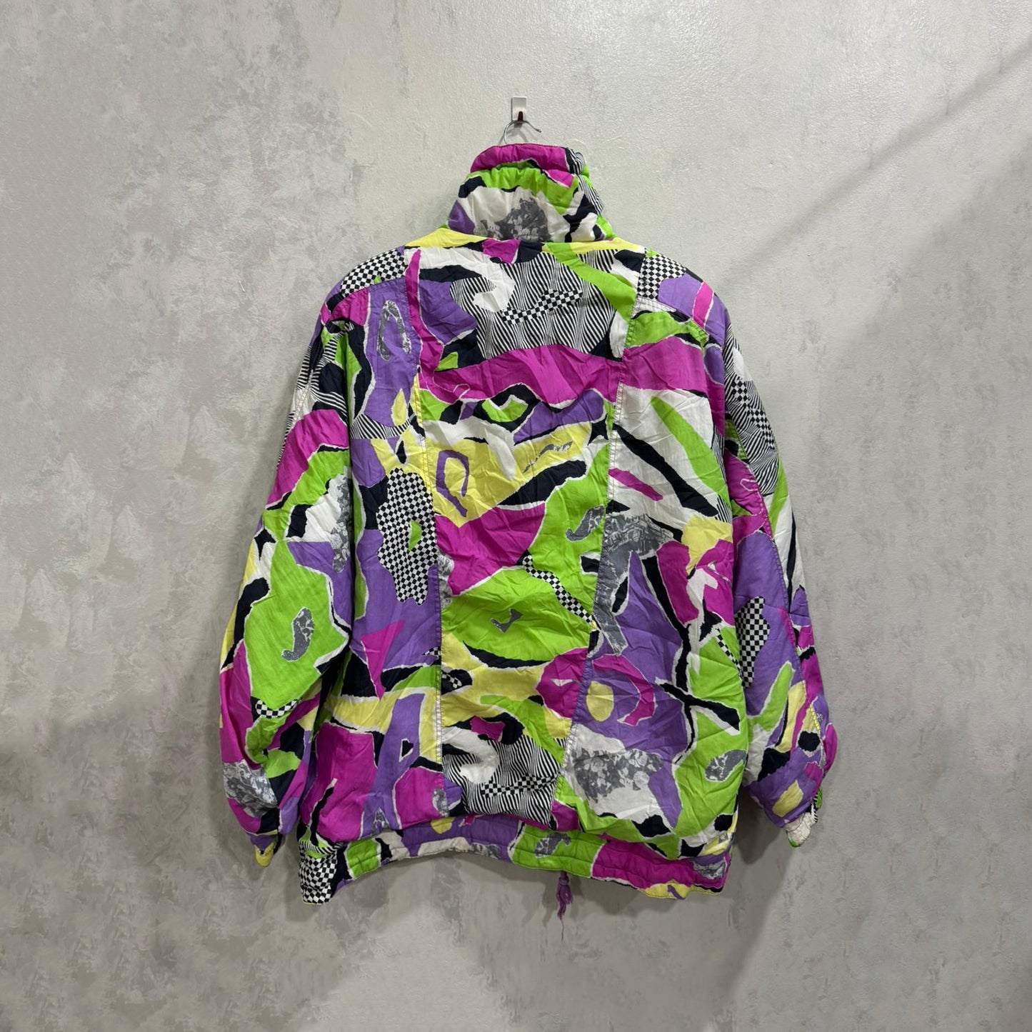 CASACO VINTAGE SKIWEAR ESTAMPADO – TAMANHO ÚNICO