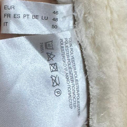 Casaco Shearling Feminino com Capuz – Tamanho M