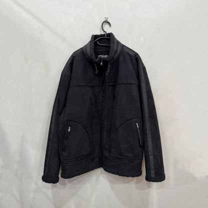 Casaco Preto Forrado Masculino – Tamanho XXXL