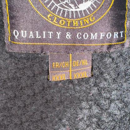 Casaco Preto Forrado Masculino – Tamanho XXXL