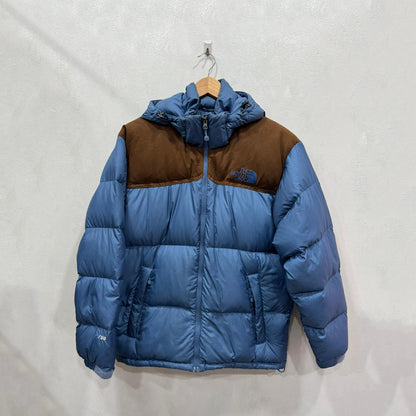 Casaco The North Face Azul com Detalhes Castanhos – Tamanho M (95)