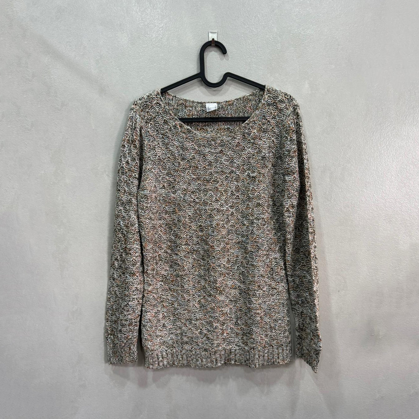 Malha Tricot Multicolorida Texturizada – Tamanho 38 – Grade A