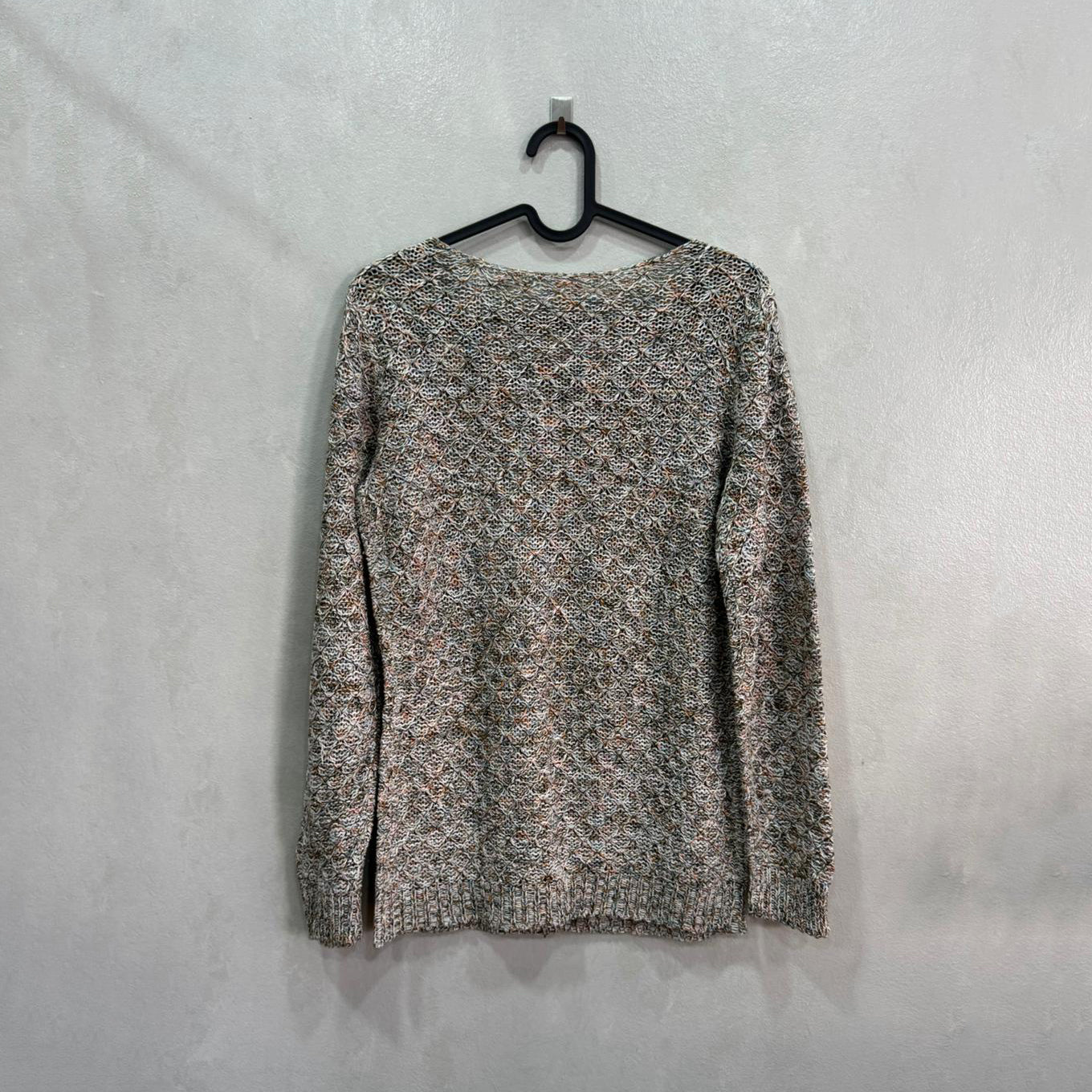 Malha Tricot Multicolorida Texturizada – Tamanho 38 – Grade A