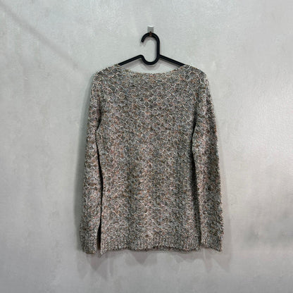 Malha Tricot Multicolorida Texturizada – Tamanho 38 – Grade A