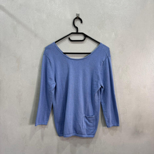 Camisola Esthéme Cachemire Azul — M — Grade A