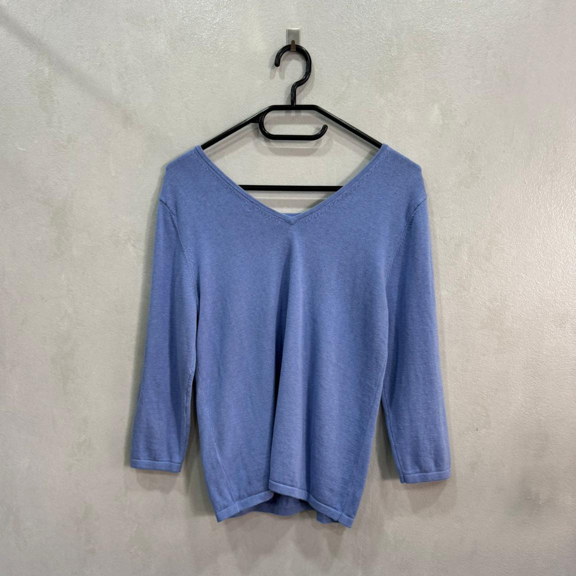 Camisola Esthéme Cachemire Azul — M — Grade A