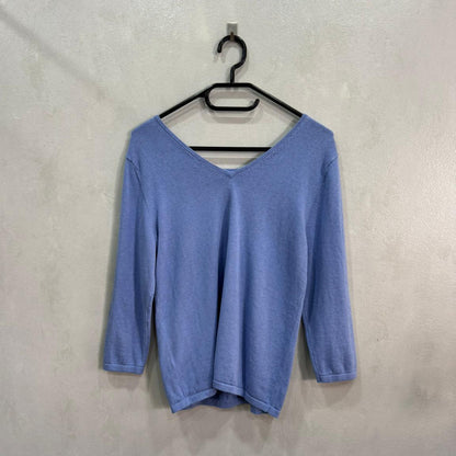 Camisola Esthéme Cachemire Azul — M — Grade A