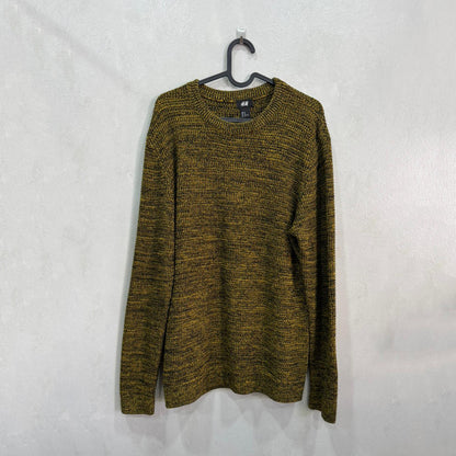 Malha H&M Verde Musgo Mesclada – Tamanho M – Grade A