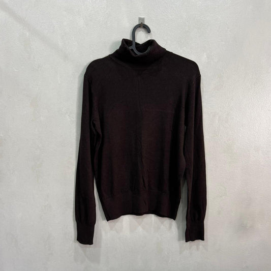 Camisola Gola Alta H&M Castanha — Tamanho S — Grade A