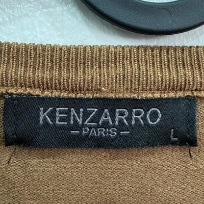 Suéter Kenzarro Paris Castanho – Tamanho L – Grade A