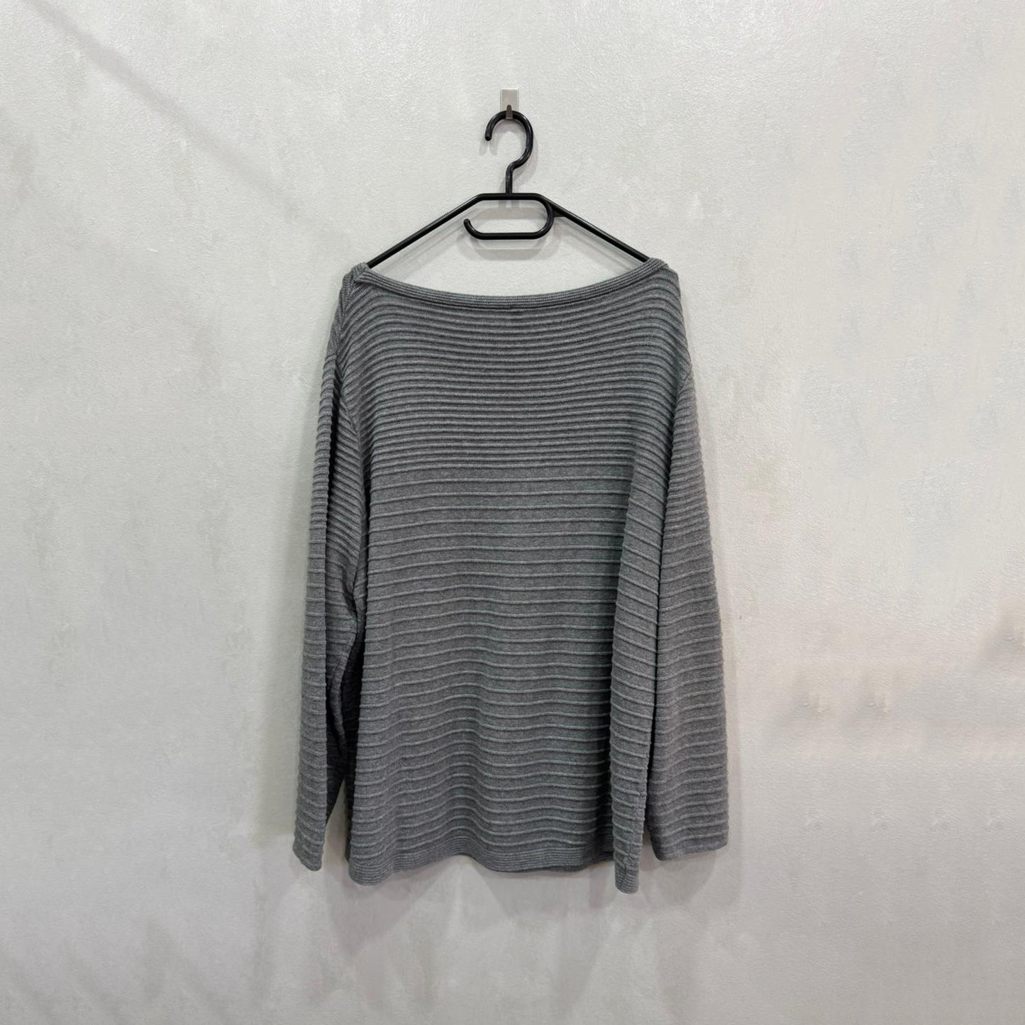 Blusa maxi blue cinzenta às rishas – Tamanho 50/52 (L/XL)