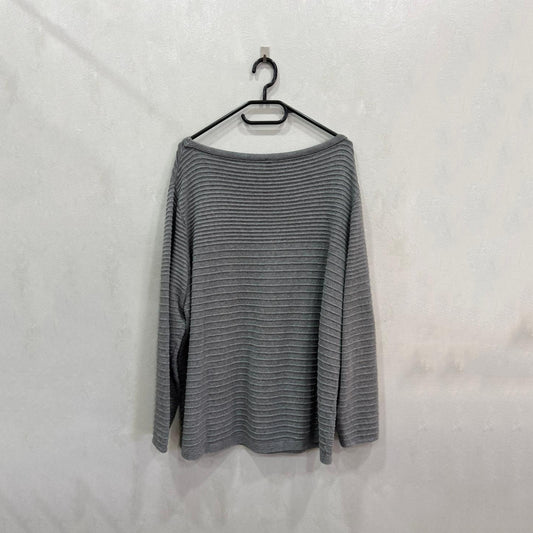 Blusa maxi blue cinzenta às rishas – Tamanho 50/52 (L/XL)