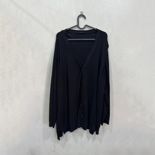 Cardigan preto KIABI – Tamanho 4XL