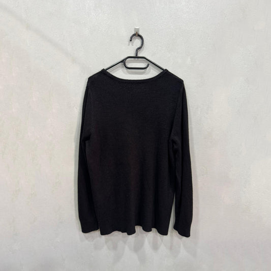 Camisola preta básica Canda – Tamanho L