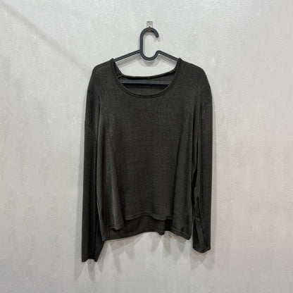 Camisola básica preta – Tamanho Único