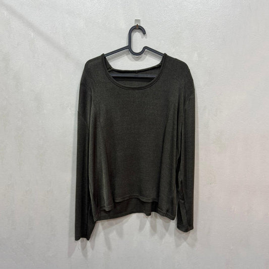 Camisola básica preta – Tamanho Único