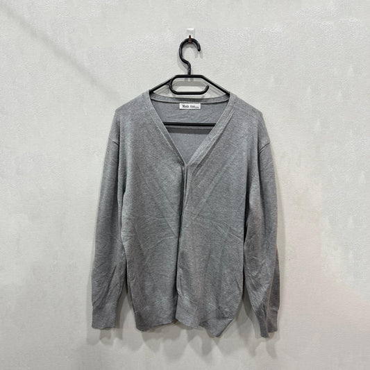 Cardigan cinzento básico – Tamanho único