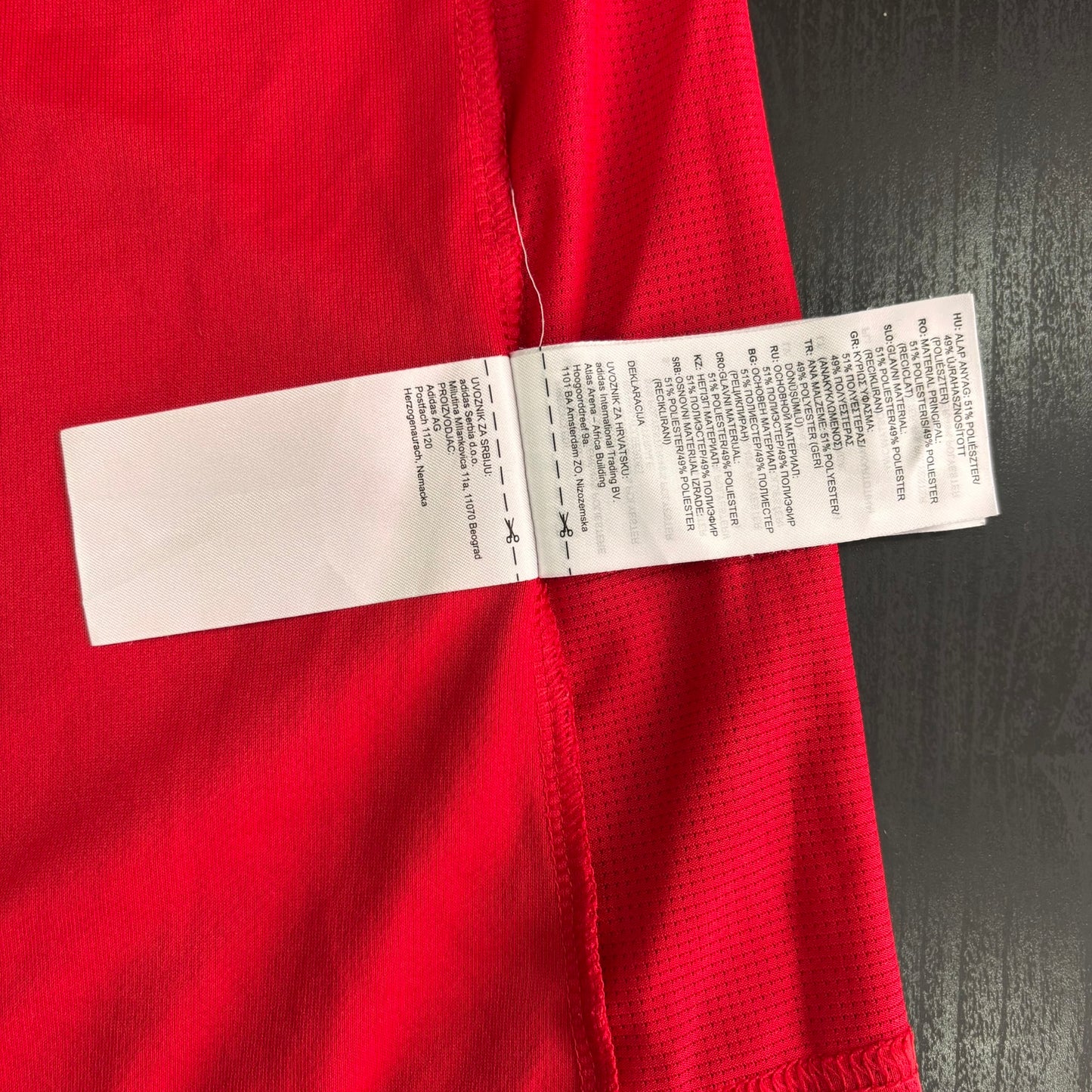 Camisola FC Bayern München Vermelha – Tamanho L