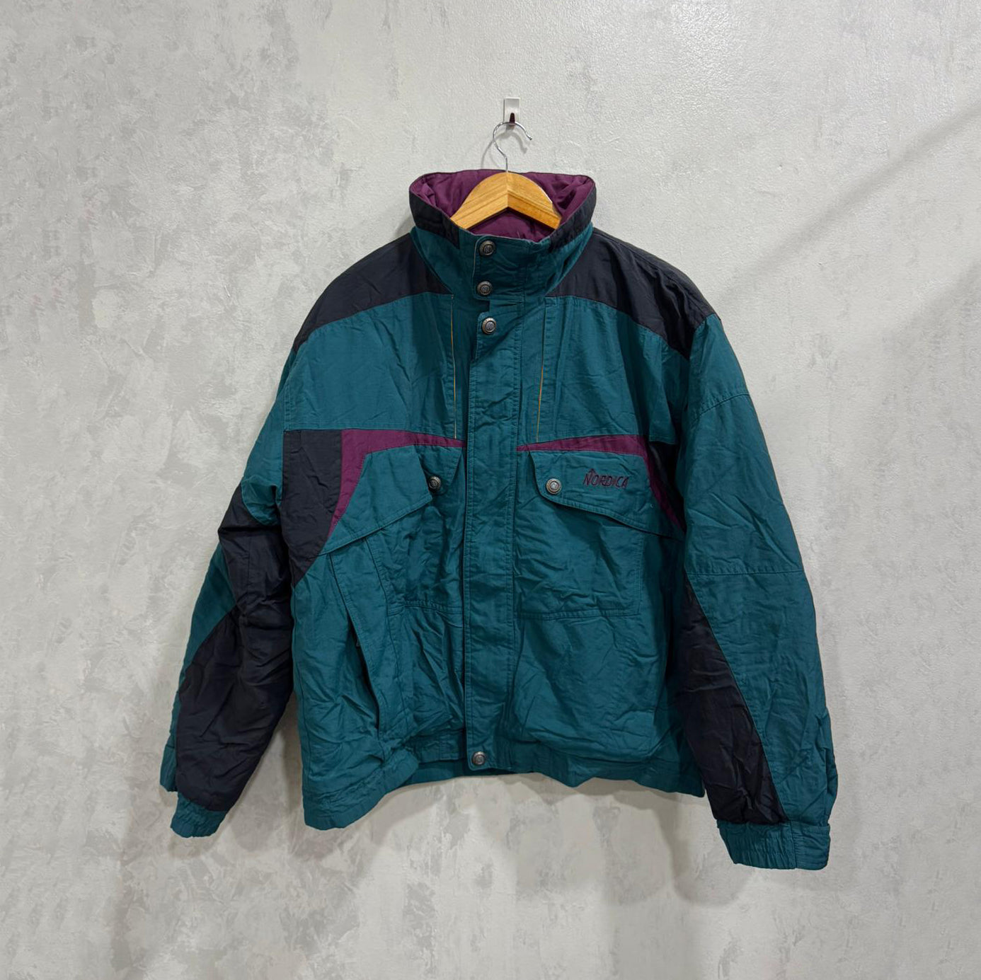 Casaco Ski Vintage Nordica Classics — Tamanho L