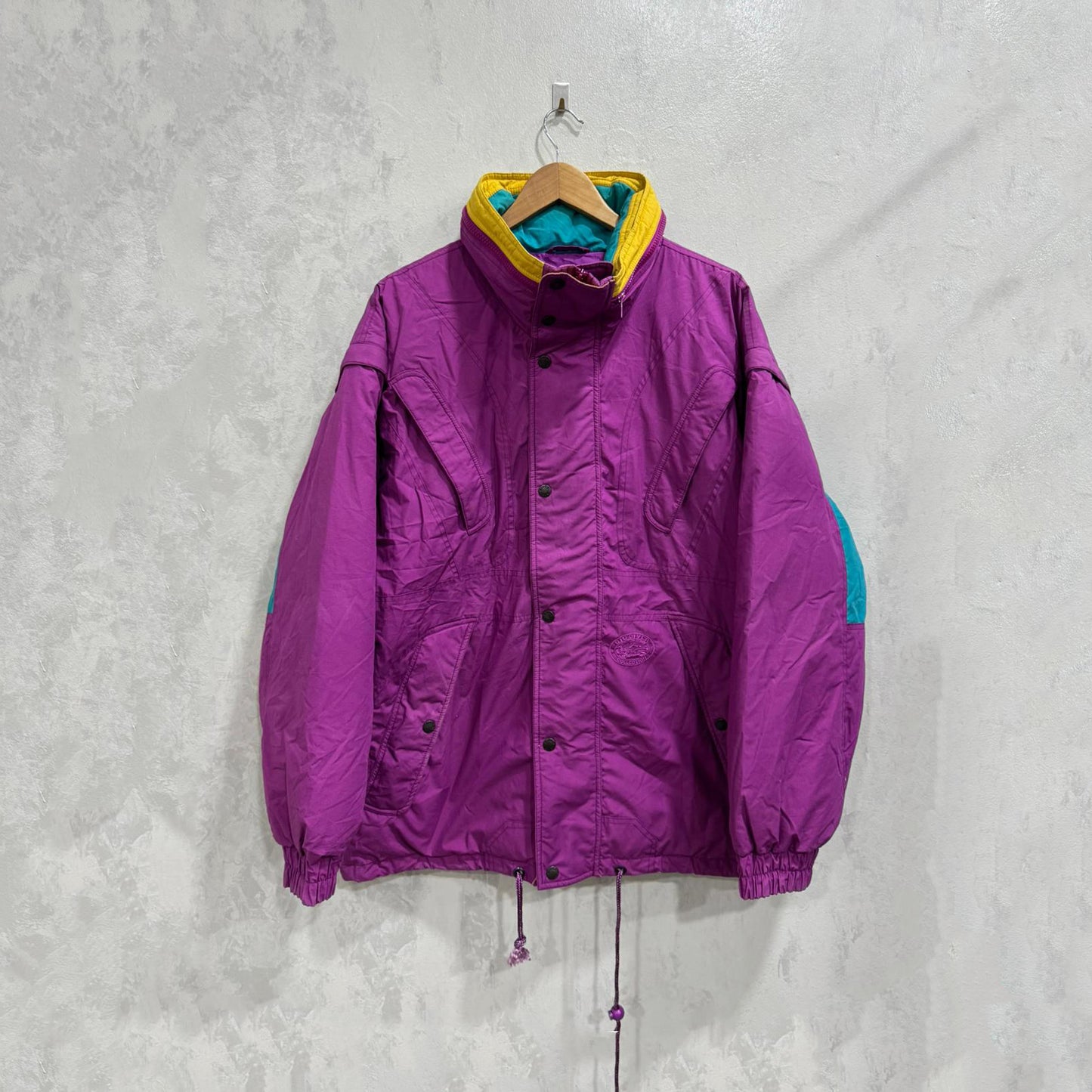 Casaco Ski Big River Collection roxo multicolor – tamanho L