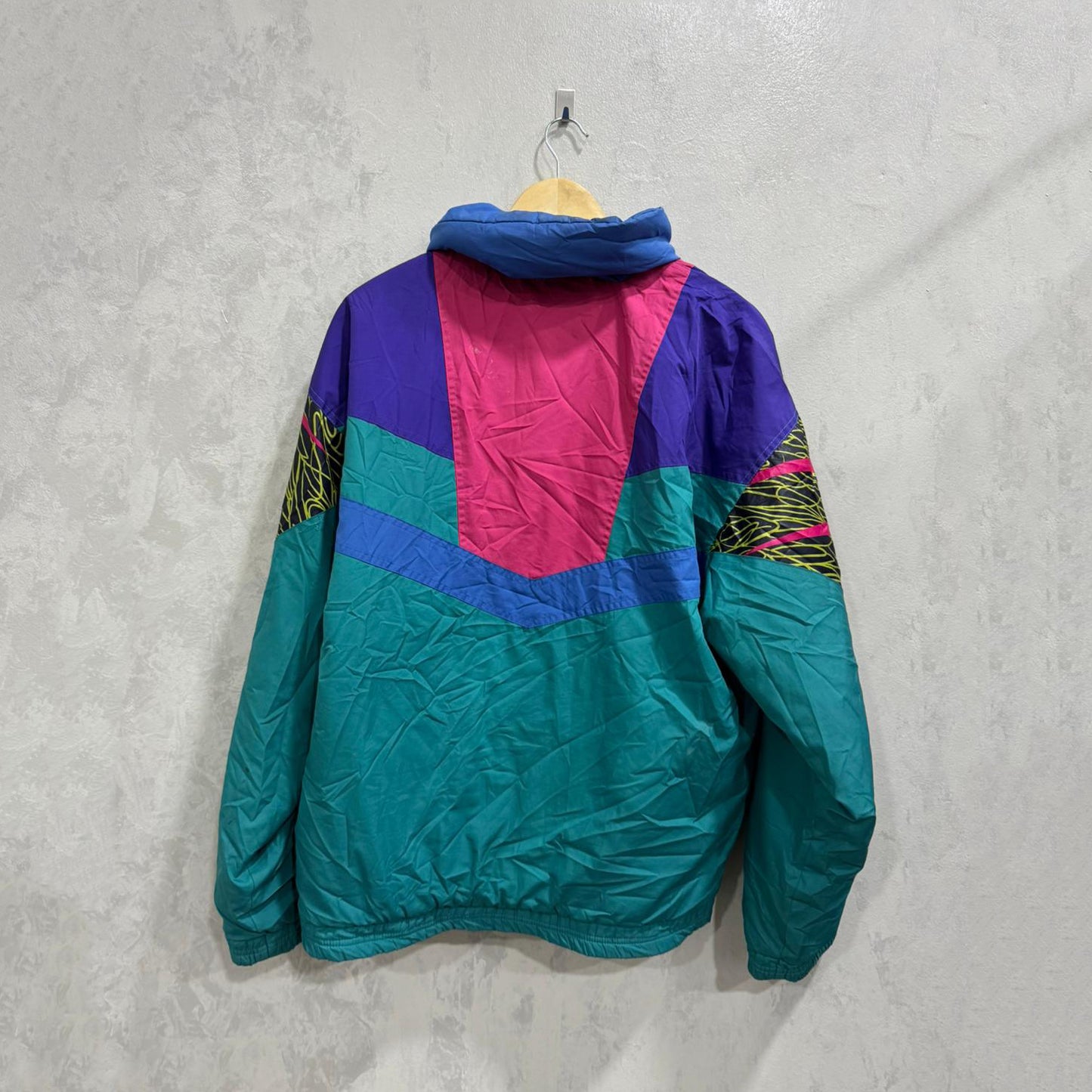 Casaco Ski Vintage Multicolor — Tamanho Único
