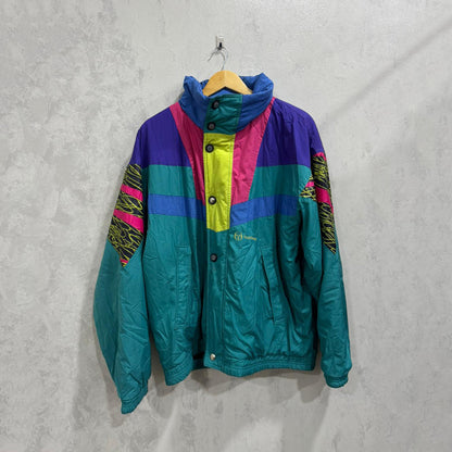 Casaco Ski Vintage Multicolor — Tamanho Único